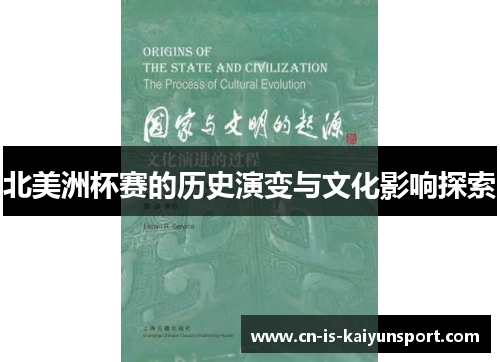 北美洲杯赛的历史演变与文化影响探索