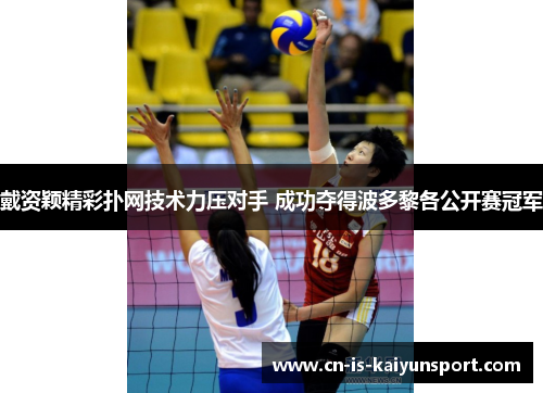 戴资颖精彩扑网技术力压对手 成功夺得波多黎各公开赛冠军